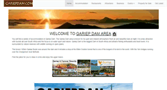 Desktop Screenshot of gariepdam.com